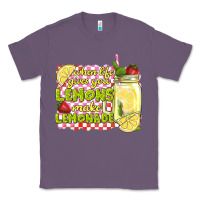 Lavender when life gives you lemons make lemonade Classic Tee - texasbilliewilder