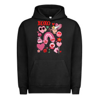 Pigment Black cute valentines day Urban Hoodie - MaliasSmallBusiness