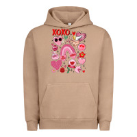 Pigment Burro cute valentines day Urban Hoodie - MaliasSmallBusiness