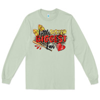 Matcha little sister biggest fan softball Long Sleeve Tee - Zillion Design Studio