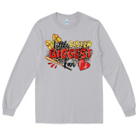 Moon Dust little sister biggest fan softball Long Sleeve Tee - Zillion Design Studio