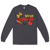 Smoke little sister biggest fan softball Long Sleeve Tee - Zillion Design Studio