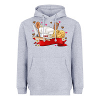 Heather Grey personalized chef tools kopyası Heavyweight Hoodie - JahusDesignShop