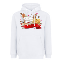 White personalized chef tools kopyası Heavyweight Hoodie - JahusDesignShop