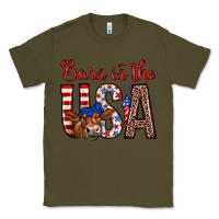 Army Green barn in the usa Classic Tee - Zillion Design Studio
