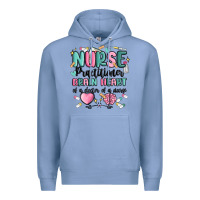 Colony Blue nurse practitioner Premium Hoodie - MaliasSmallBusiness