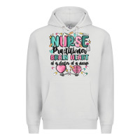 Dove Grey nurse practitioner Premium Hoodie - MaliasSmallBusiness