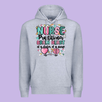 Nurse Practitioner Premium Hoodie Designed By Maliassmallbusiness