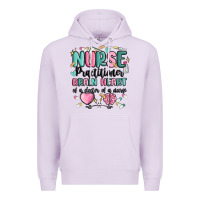 Lilac nurse practitioner Premium Hoodie - MaliasSmallBusiness