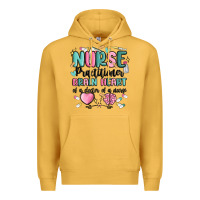 Mustard nurse practitioner Premium Hoodie - MaliasSmallBusiness