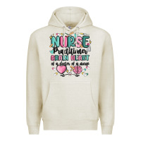 Oatmeal Heather nurse practitioner Premium Hoodie - MaliasSmallBusiness