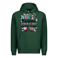 Sports Green nurse practitioner Premium Hoodie - MaliasSmallBusiness