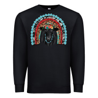 Black black angus  rainbow Premium Sweatshirt - JahusDesignShop