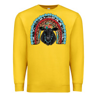 Lemon black angus  rainbow Premium Sweatshirt - JahusDesignShop