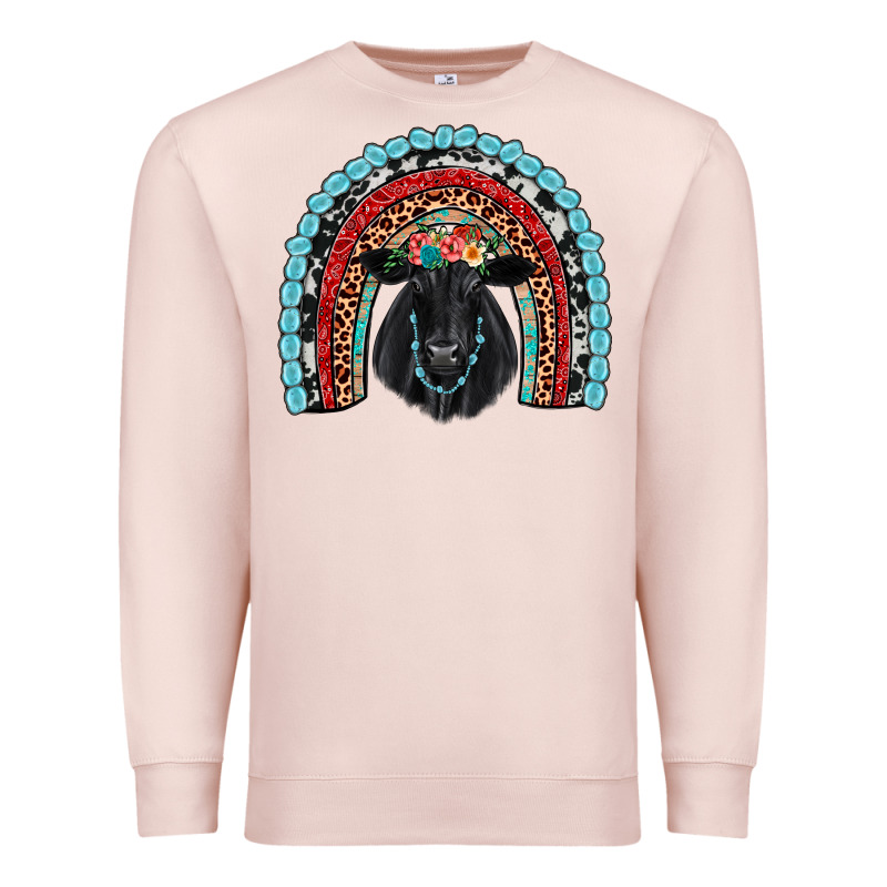 Black Angus  Rainbow Premium Sweatshirt by JahusDesignShop | Teevron