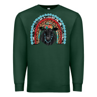 Sports Green black angus  rainbow Premium Sweatshirt - JahusDesignShop