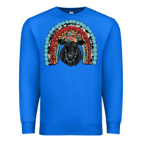 True Royal black angus  rainbow Premium Sweatshirt - JahusDesignShop