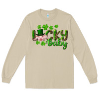 Mushroom Lucky Baby With Pig Long Sleeve Tee - RanaPortraitStore