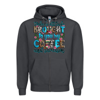 Smoke today's attitude brought to you by coffee and sarc Zipper Hoodie - Zillion Design Studio