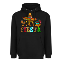 Black let's fiesta Heavyweight Hoodie - AdoDesignShop