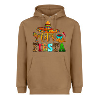 Toasted Coconut let's fiesta Heavyweight Hoodie - AdoDesignShop
