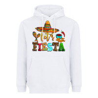 White let's fiesta Heavyweight Hoodie - AdoDesignShop