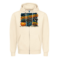 Sandshell Spooky Saurus Rex Zipper Hoodie - texasbilliewilder