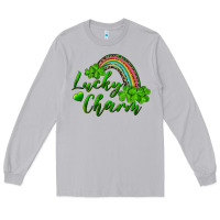 Moon Dust Lucky charm rainbow and shamrocks Long Sleeve Tee - RanaPortraitStore