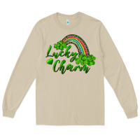 Mushroom Lucky charm rainbow and shamrocks Long Sleeve Tee - RanaPortraitStore