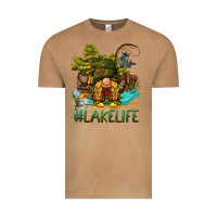 Vintage Camel lake life gnome Vintage Tee - BarkalooDesign