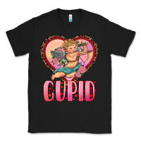 Black cupid heart Classic Tee - RanaPortraitStore