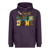 Plum i m like 2023 done Heavyweight Hoodie - AdoDesignShop