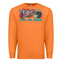 Carrot peace love racing Premium Sweatshirt - AdoDesignShop