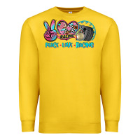 Lemon peace love racing Premium Sweatshirt - AdoDesignShop