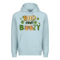 Blue Mist bad and boozy Premium Hoodie - MaliasSmallBusiness