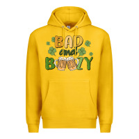 Lemon bad and boozy Premium Hoodie - MaliasSmallBusiness