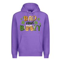 Purple bad and boozy Premium Hoodie - MaliasSmallBusiness