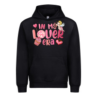 Black in my lover era valentines day Urban Hoodie - MaliasSmallBusiness