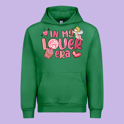 In My Lover Era Valentines Day Urban Hoodie Designed By Maliassmallbusiness