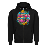 Black throwing sarcasm around like confetti Zipper Hoodie - Zillion Design Studio