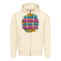 Sandshell throwing sarcasm around like confetti Zipper Hoodie - Zillion Design Studio