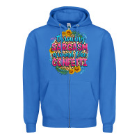 True Royal throwing sarcasm around like confetti Zipper Hoodie - Zillion Design Studio