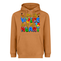 Meerkat i am his voice he is my heart Heavyweight Hoodie - JahusDesignShop