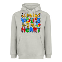 Moon Dust i am his voice he is my heart Heavyweight Hoodie - JahusDesignShop