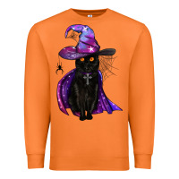 Carrot black witch cat Premium Sweatshirt - BundleAndBundleShop