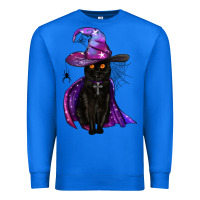 True Royal black witch cat Premium Sweatshirt - BundleAndBundleShop