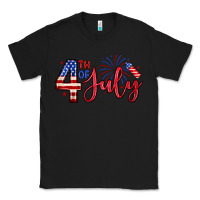 Black 4th of july zillion Classic Tee - Zillion Design Studio