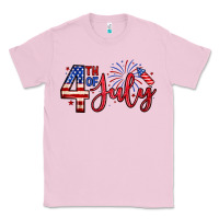 Bubblegum Pink 4th of july zillion Classic Tee - Zillion Design Studio