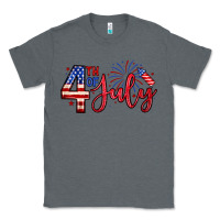 Charcoal Heather 4th of july zillion Classic Tee - Zillion Design Studio