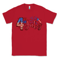 Red 4th of july zillion Classic Tee - Zillion Design Studio